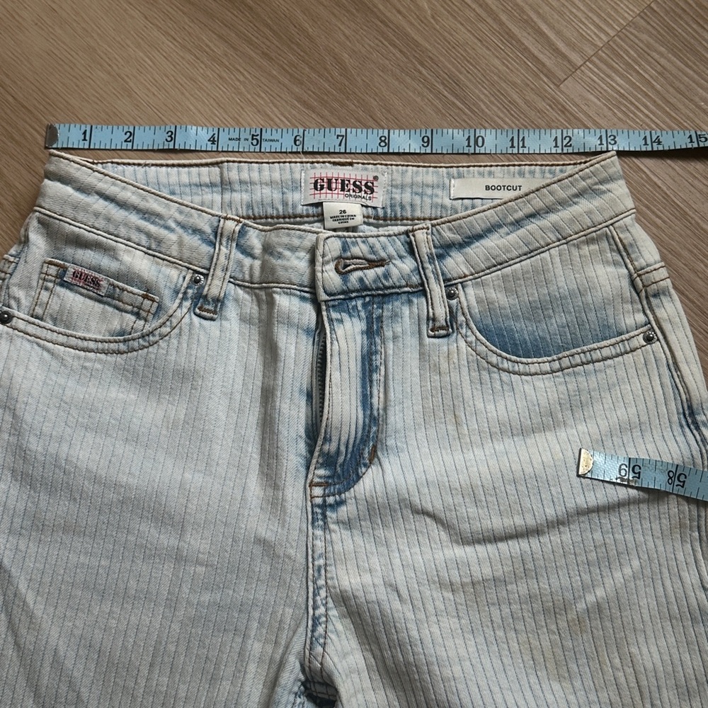 Guess bootcut  Denim with Subtle Stripes